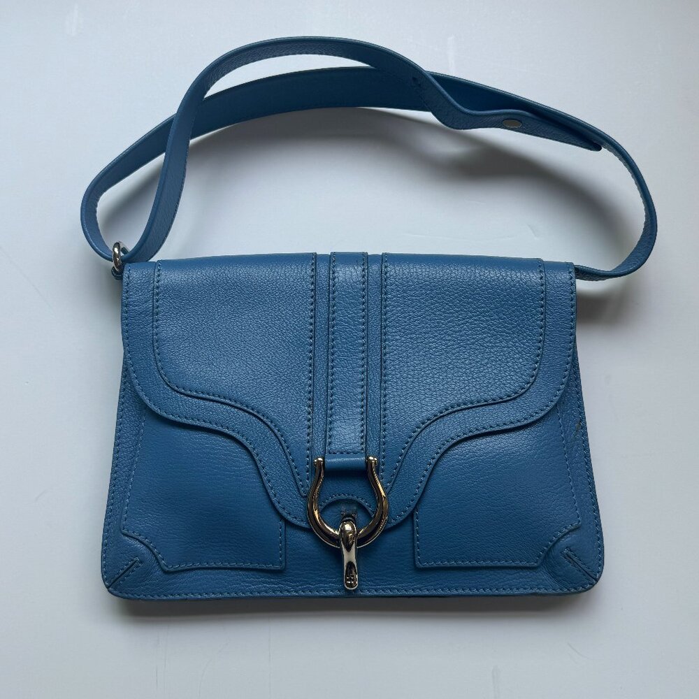 Kate Spade Blue Saddle Purse